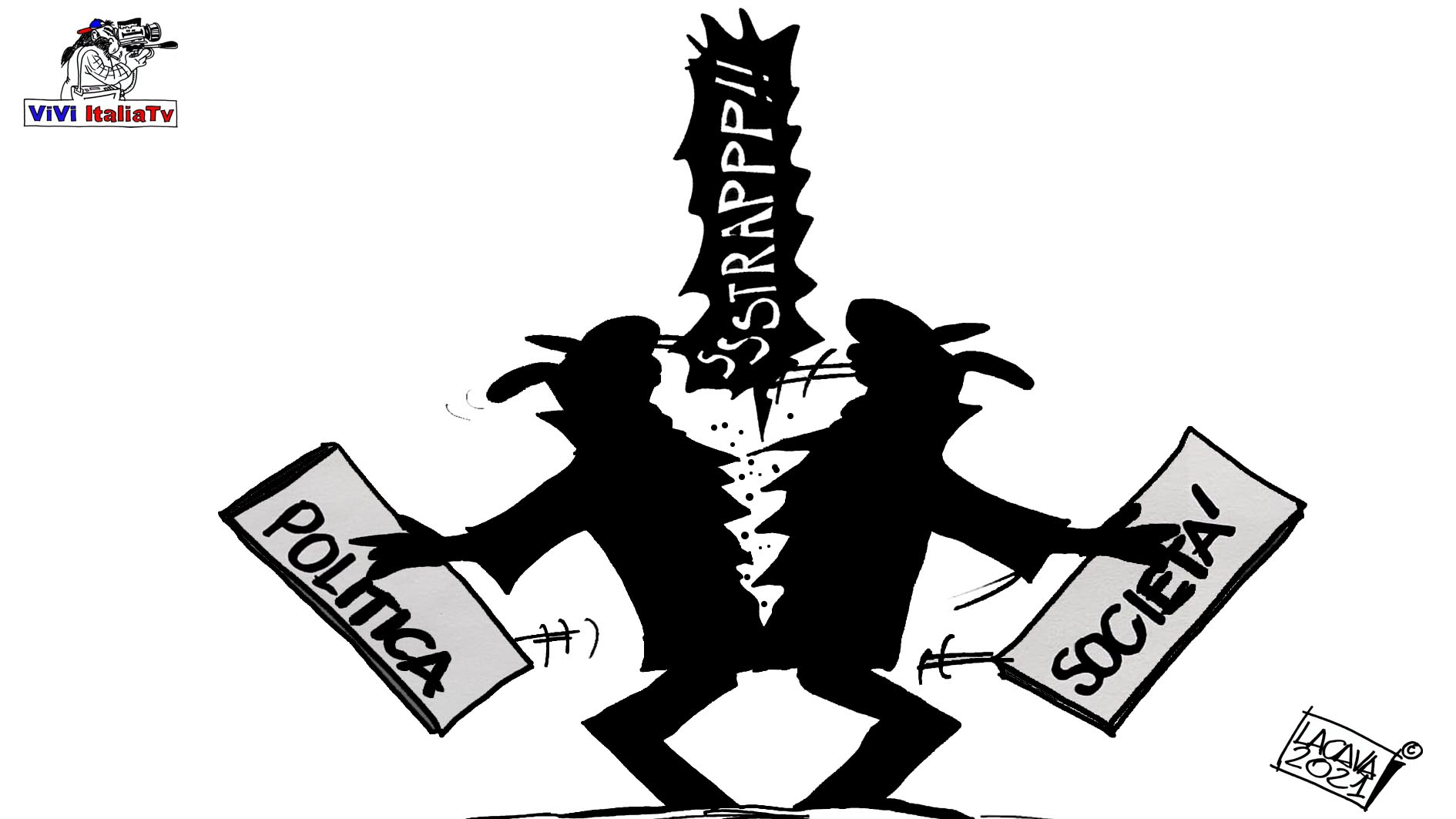 scollatura tra società e politica